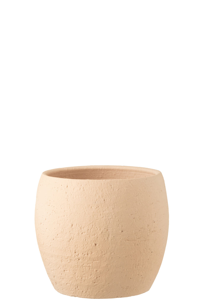 Flowerpot Enya Ceramic Beige Xlarge