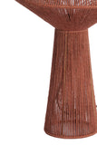 Table lamp 36x57 cm FUGIA jute brick red