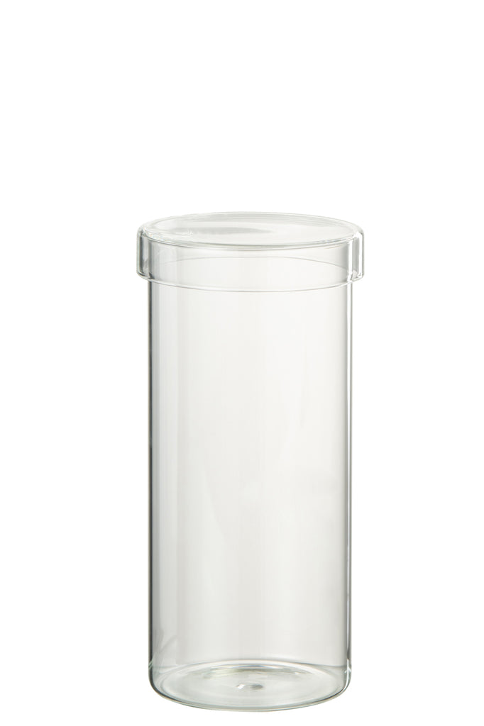 Glass Pot Lisa Glass Transparent Large