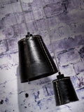 Hanging lamp Amazon recycled tire/single shade h.16xdia.15cm black - S