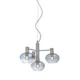 Hanging lamp Bologna 4-arm - c.gradient l.grey