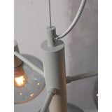 Hanging lamp Bologna 4-arm - c.gradient l.grey