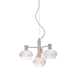 Hanging lamp Bologna 4-arm - c.gradient milk white