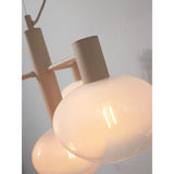 Hanging lamp Bologna 4-arm - c.gradient milk white