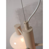 Hanging lamp Bologna 4-arm - c.gradient milk white