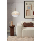 Hanging lamp Bologna - c.gradient milk white