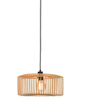 Hanging lamp Bromo bamboo round dia.40x18cm natural - S