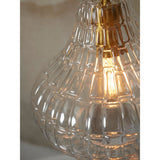 Hanging lamp glass Venice drop - clear