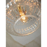 Hanging lamp glass Venice drop - clear