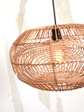 Hanging lamp Madeira rattan/shade dia.48xh.30cm - natural