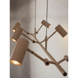 Hanging lamp Montreux 6-arm - sand