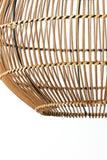 Hanging lamp 40x41,5 cm PACINO rattan dark brown