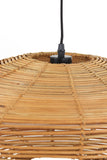 Hängelampe 51x21 cm MATAKA Rattan natur