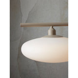 Hanging lamp Sapporo 3 disc white/sand