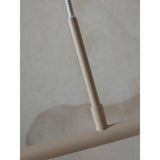 Hanging lamp Sapporo 3 disc white/sand