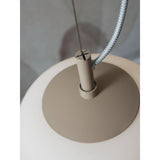 Hanging lamp Sapporo white/sand - S