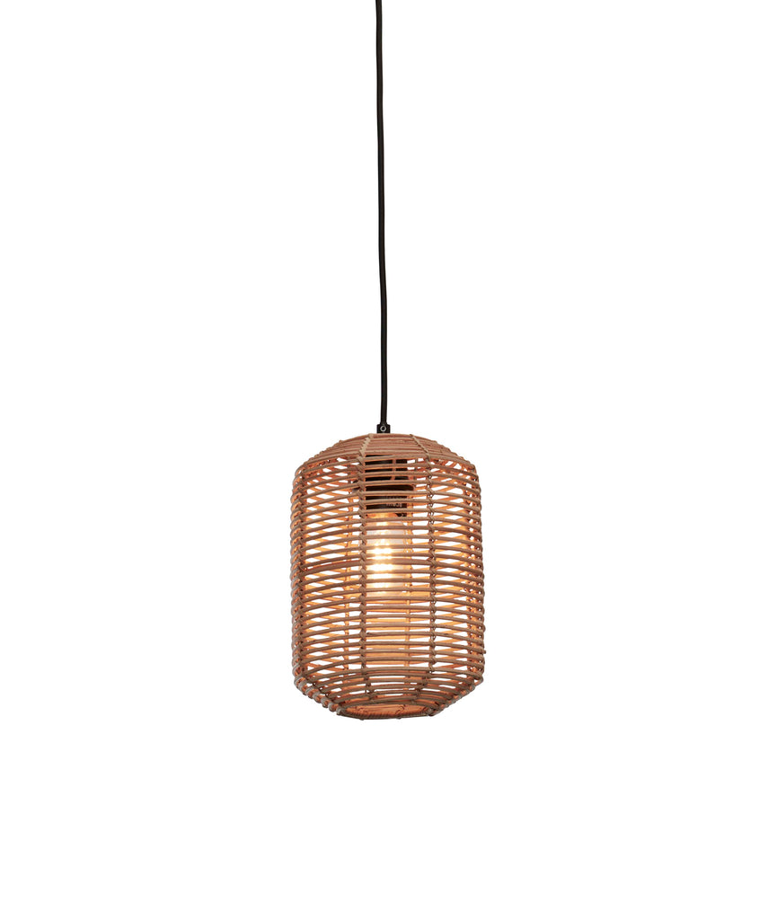 Hanging lamp Tanami S rattan tube dia.18xh.25cm - natural