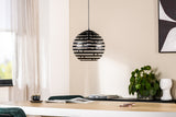 Hanglamp. 30 cm. H340 zwart