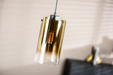 Hanglamp. 4-lichts. H850 goud