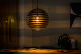 Hanglamp. 50 cm. H340 zwart