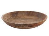 Isabella - schalen - natuurlijk hout - rond - ø25 o. 30cm H6cm