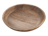 Isabella - schalen - natuurlijk hout - rond - ø25 o. 30cm H6cm