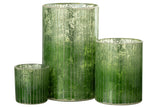 Hurricane Stripes Glass Green Large