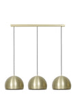 Hanging lamp 3L 120x33x25 cm JAICEY matt gold