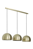 Hanging lamp 3L 120x33x25 cm JAICEY matt gold