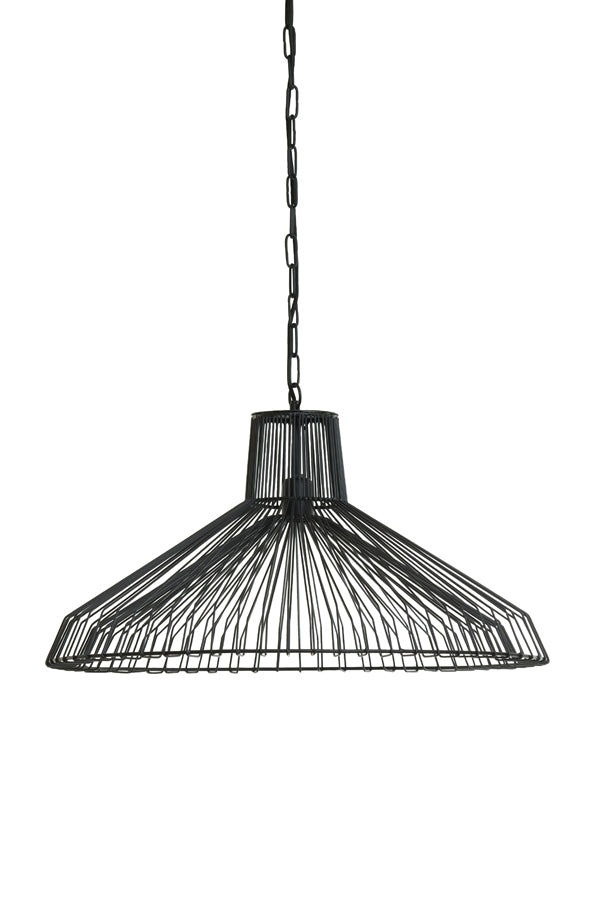 Hanging lamp 65x37 cm KASPER matt black