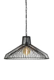 Hanging lamp 65x37 cm KASPER matt black