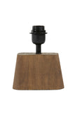 Lamp base 16x10x21 cm KARDAN wood matt brown