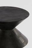 Side table 45x60 cm LARUS mango wood matt black