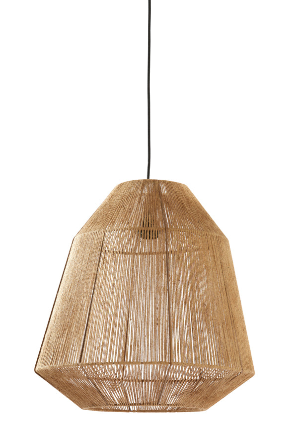 Hanging lamp 50x50 cm MALVA jute natural