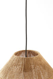 Hanging lamp 50x50 cm MALVA jute natural