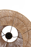 Hanging lamp 50x50 cm MALVA jute natural