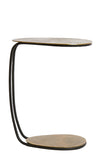 Beistelltisch 43x27x53 cm MARSH antike Bronze