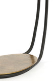 Beistelltisch 43x27x53 cm MARSH antike Bronze