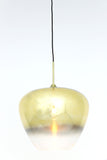 Hanging lamp 40x34 cm MAYSON glass gold-clear+gold