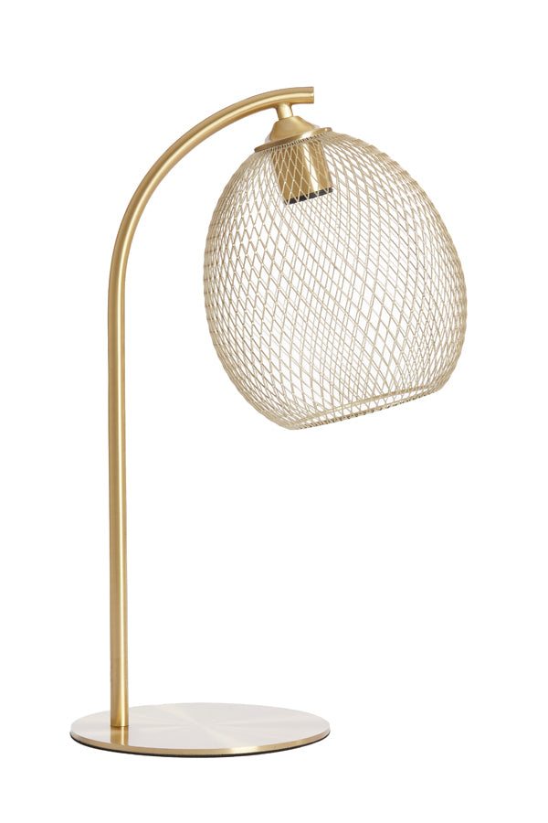 Tischlampe 20x50 cm MOROC Gold