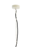 Hanging lamp 48x82 cm NAKISHA light grey