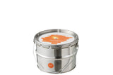 Outdoors Candle Paint Ikoko Pot Metal/Wax Orange Small 50H