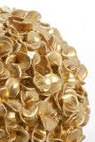 Vase deco 38x23 cm PHYLIA gold