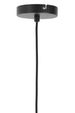 Hanging lamp 60x45 cm PLUMERIA black