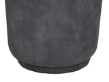 Pouf Otto – 37x37x44 – Delphingrau – adore 180 – Velours