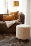 Pouf 40x40 cm POLLY beige+brown