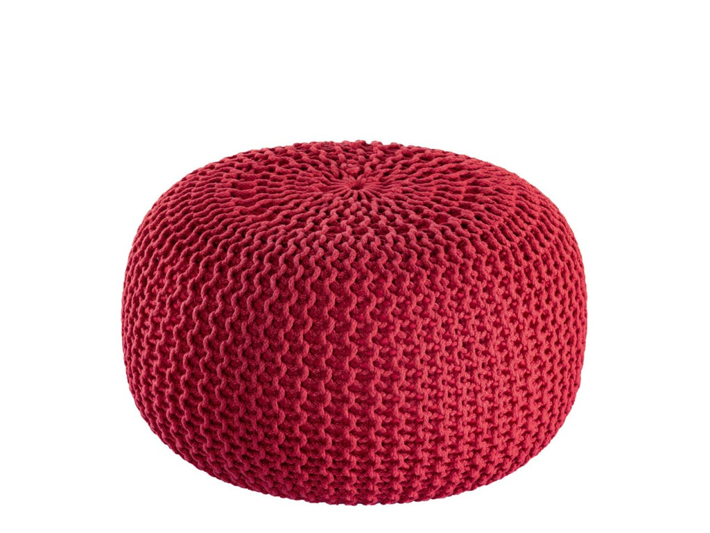 Evelyn - Pouf PREMIUM - gerecycled kunststof - ø45cm