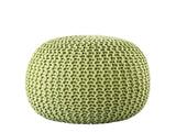 Olivia - pouf - gerecycled kunststof - ø45cm