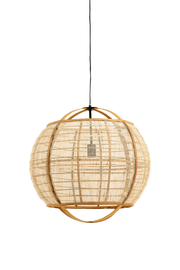 Hanging lamp 50,5x50 cm REEVA linen beige