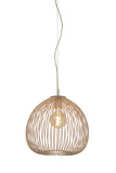 Hanging lamp 34x35 cm RILANA matt beige